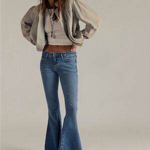 NWT We The Free Emre Low Rise Flare Jeans